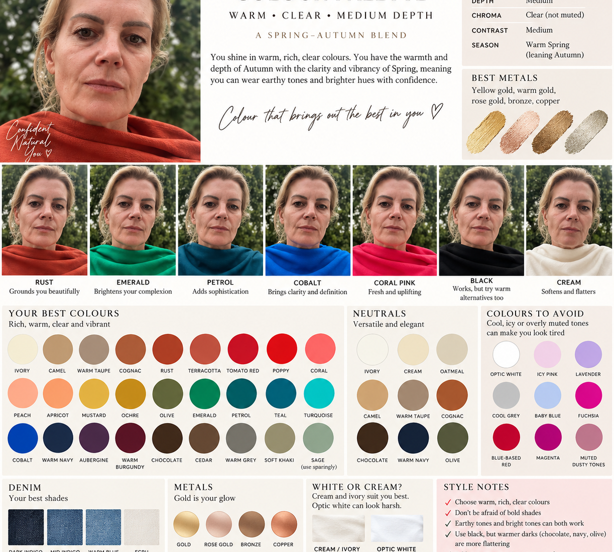 What Colours Suit Me? A Realistic Guide to Seasonal Colour Analysis
