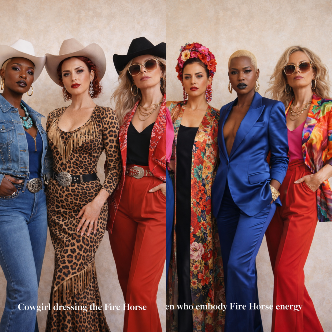 The Fashion Mood We’re Channeling This Season is the Fire Horse.... Here's why!