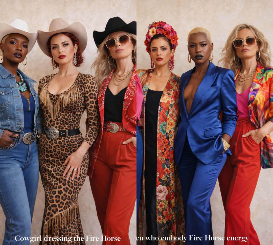 The Fashion Mood We’re Channeling This Season is the Fire Horse.... Here's why!