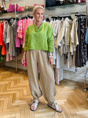 Capri Linen Boxy Shirt