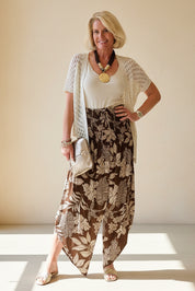 Jungle Batik Print  Romper