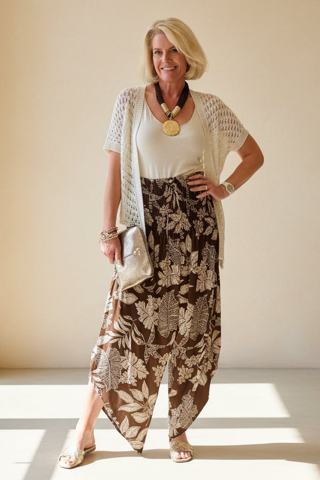 Jungle Batik Print  Romper