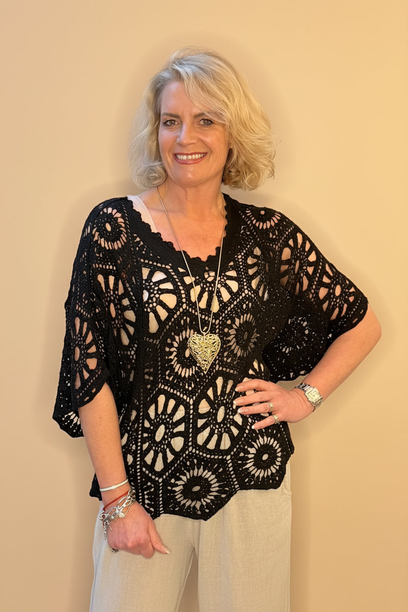 Crochet Layering Top