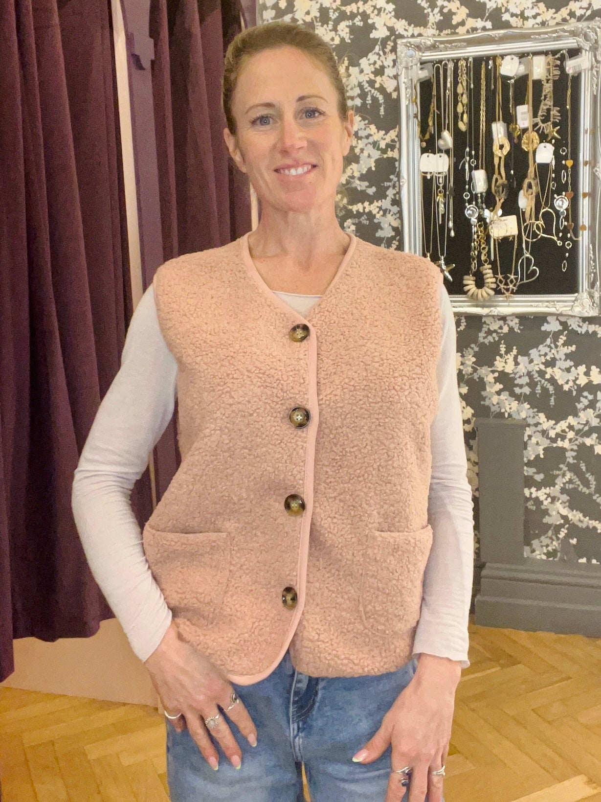 The Lipstick Edit Gilet by SNOB