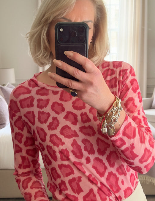 Leona Layering Mesh Top