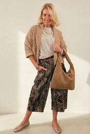 Woven Hobo Bag