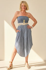 Gingham Romper