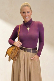 Cashmere Blend Base-Layer - Roll Neck