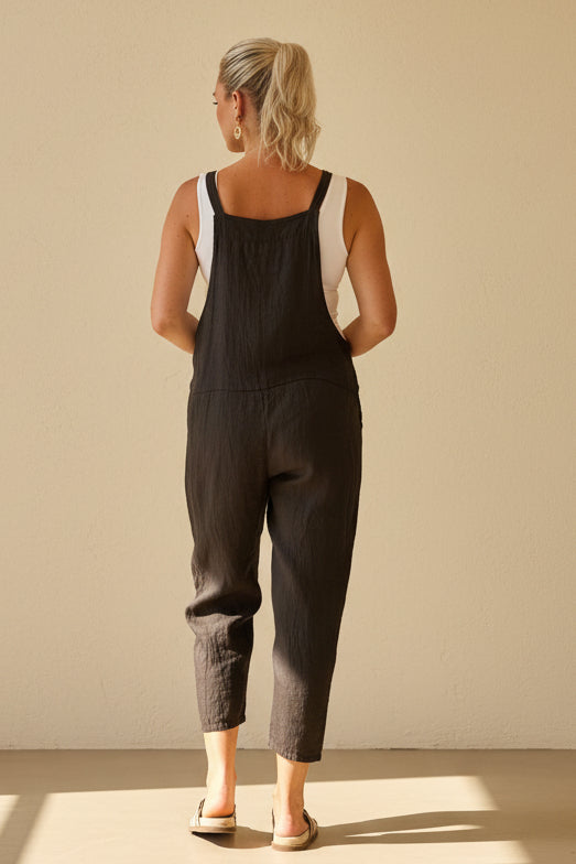 Linen Dungarees