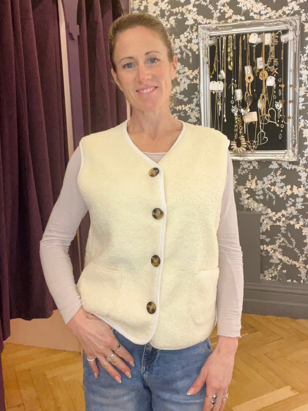 The Lipstick Edit Gilet by SNOB