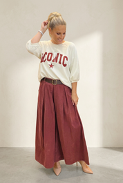 Corduroy Palazzo Culottes