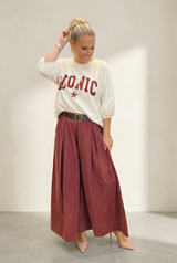 Corduroy Palazzo Culottes