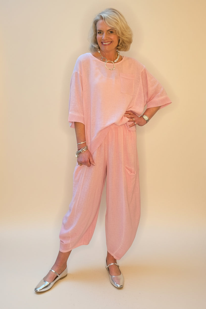 Sorrento Collection - Waffle Pocket Top