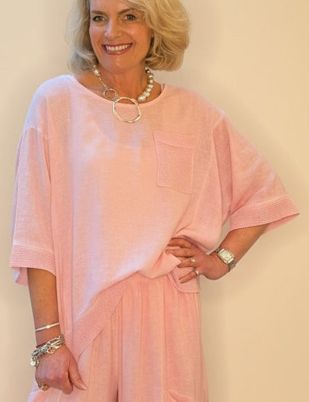 Sorrento Collection - Waffle Pocket Top