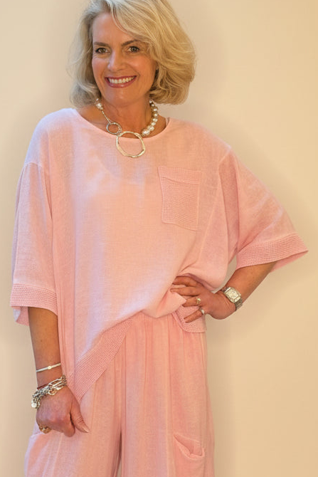 Sorrento Collection - Waffle Pocket Top