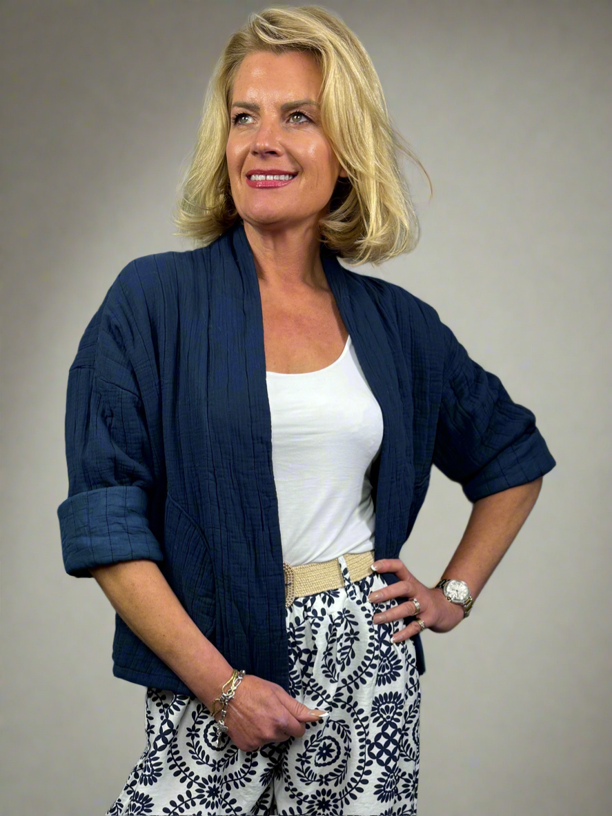 Quilted Boxy Jacket