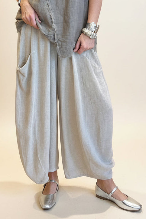 Sorrento Collection - Barell Leg Trousers