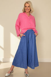 Relaxed Fit Linen Shirt