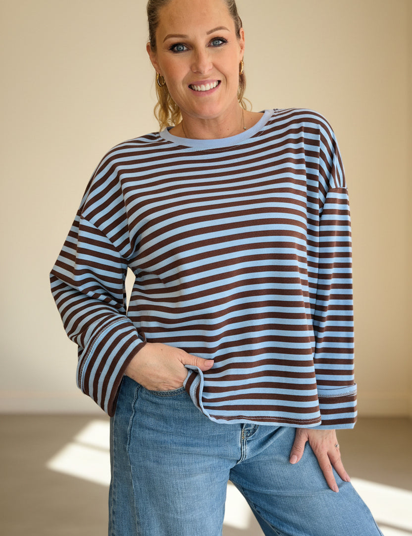 Dolly Mixture Stripe T Shirt