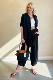 Sorrento - Crochet Cocoon Pants