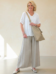 Sorrento - 3 Button V Neck Shirt