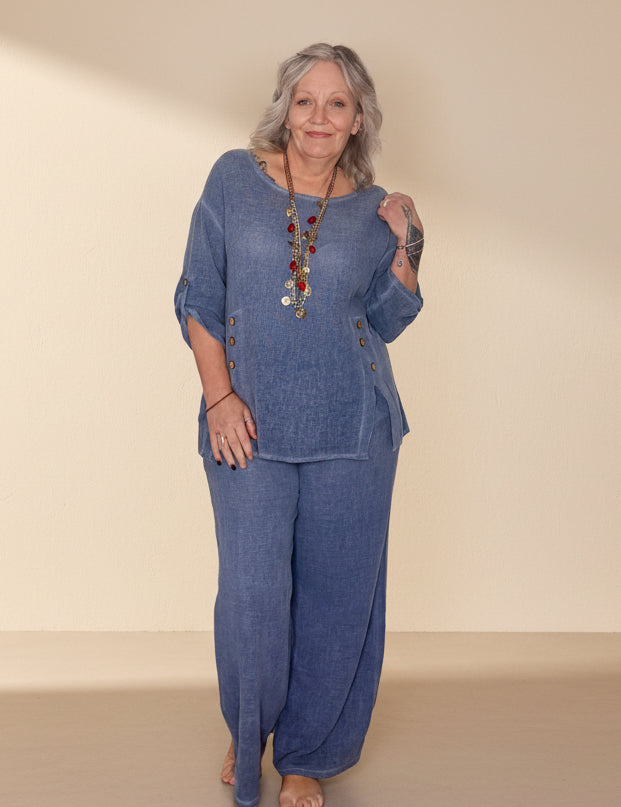 Sorrento Collection - Button Tunic