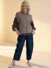 Coast Line - Balloon Sleeve Sweat Shirt