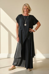 Purdy Silky Laaggenlook Co-ord
