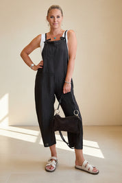 Linen Dungarees