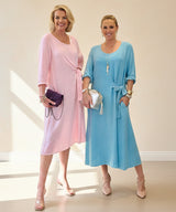 Sorrento Side Tie Midi Dress