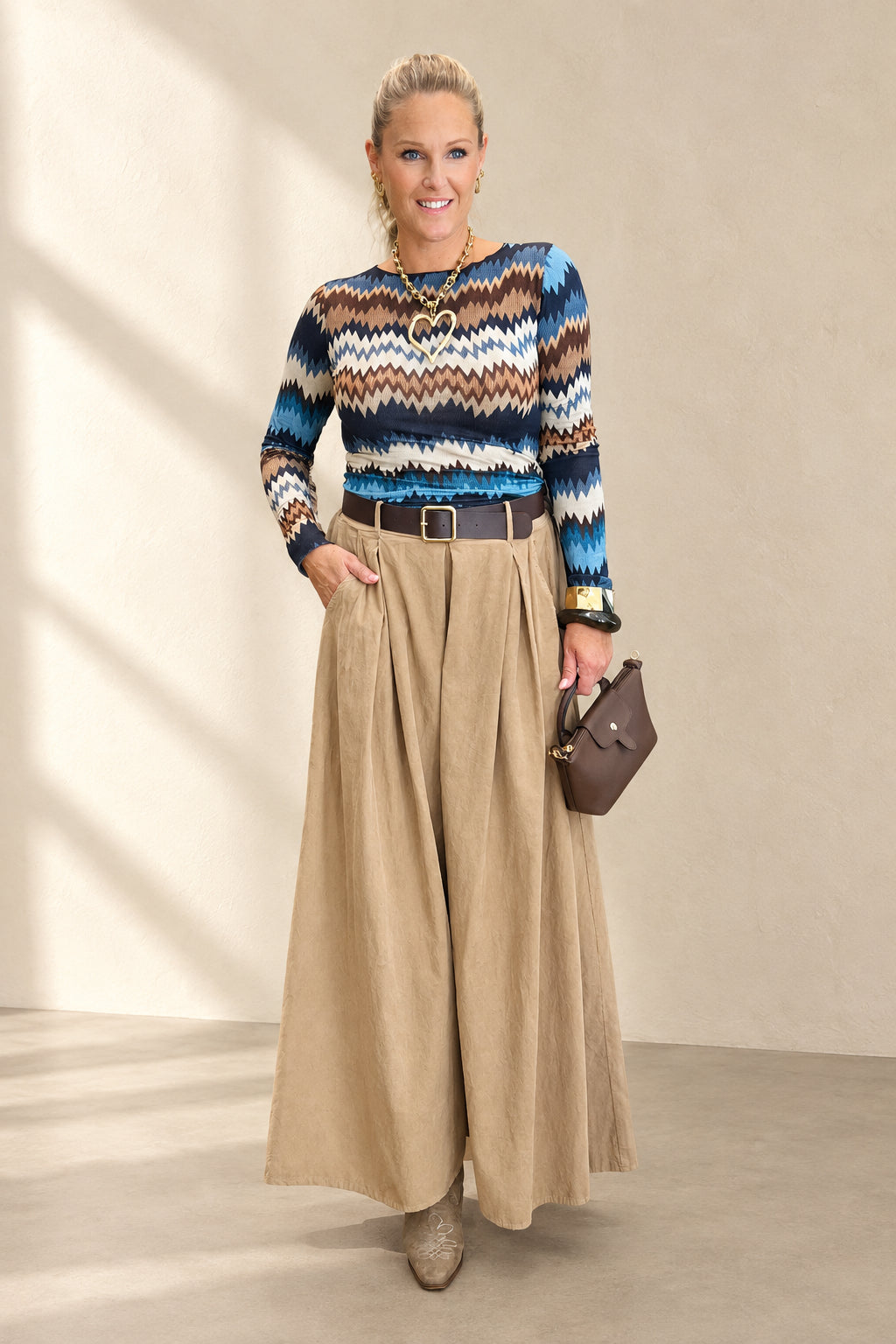 Corduroy Palazzo Cullottes