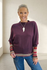 Wide Hem Boxy Batwing