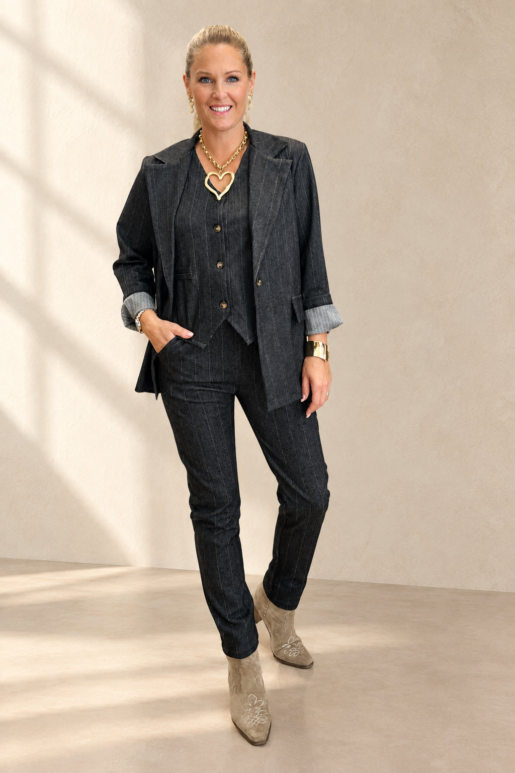 The Pinstripe Edit - Blazer