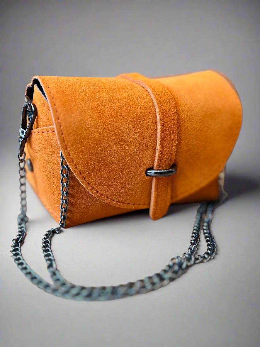 Piccola Italian Bag - Suede