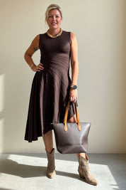 Body Con Assymetric Dress