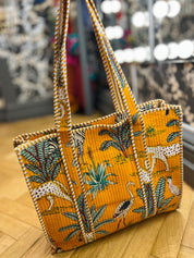 Safari Toile Print Bag