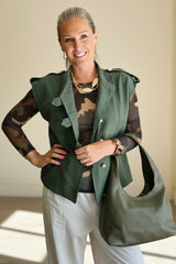 Military Style Waistcoat