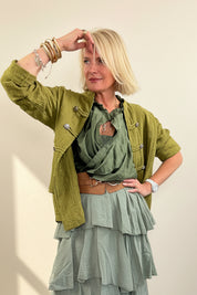 Demi- Light Weight Military Jacket