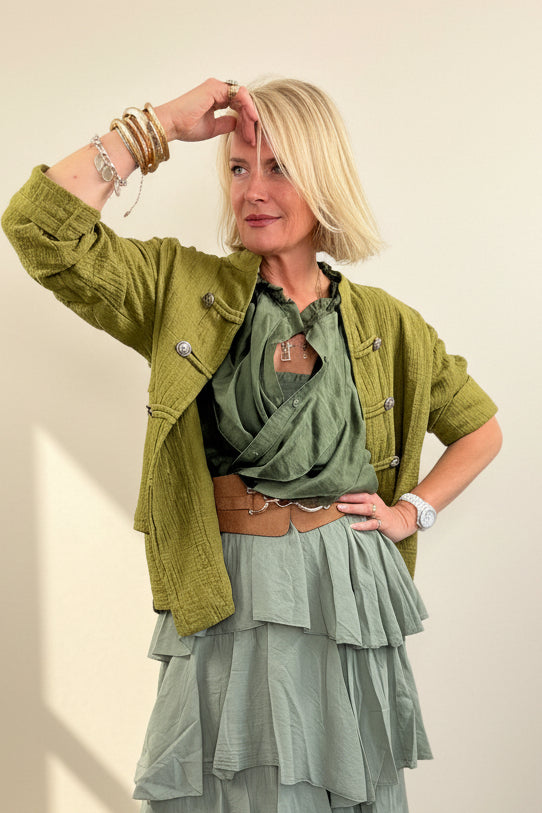 Demi- Light Weight Military Jacket