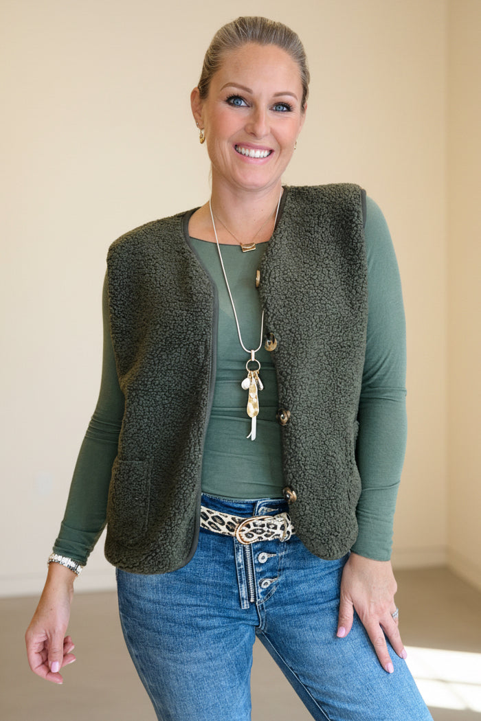 The Lipstick Edit Gilet by SNOB