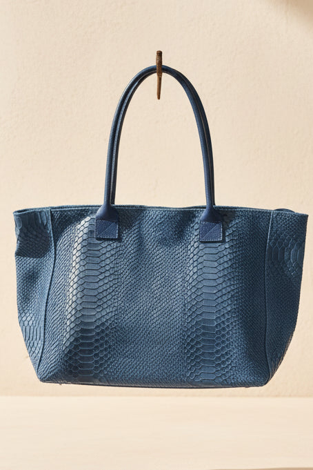 Italian Leather Shopper