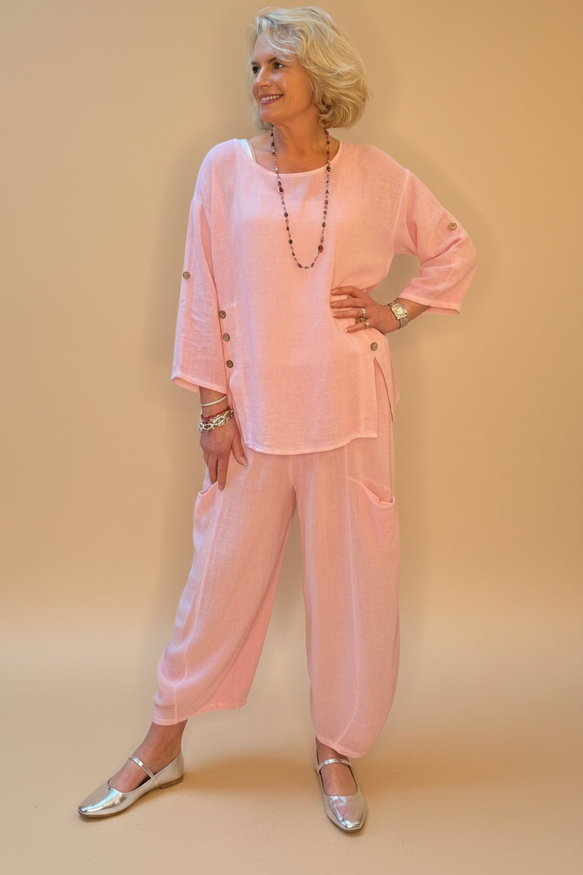 Sorrento Collection - Button Tunic