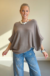 Oversized Bubble Sleeve Knit