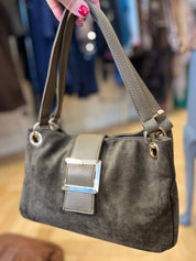 Square Buckle Shoulder Bag