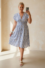 Floral Ditsy Midi Dress