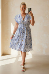 Floral Ditsy Midi Dress