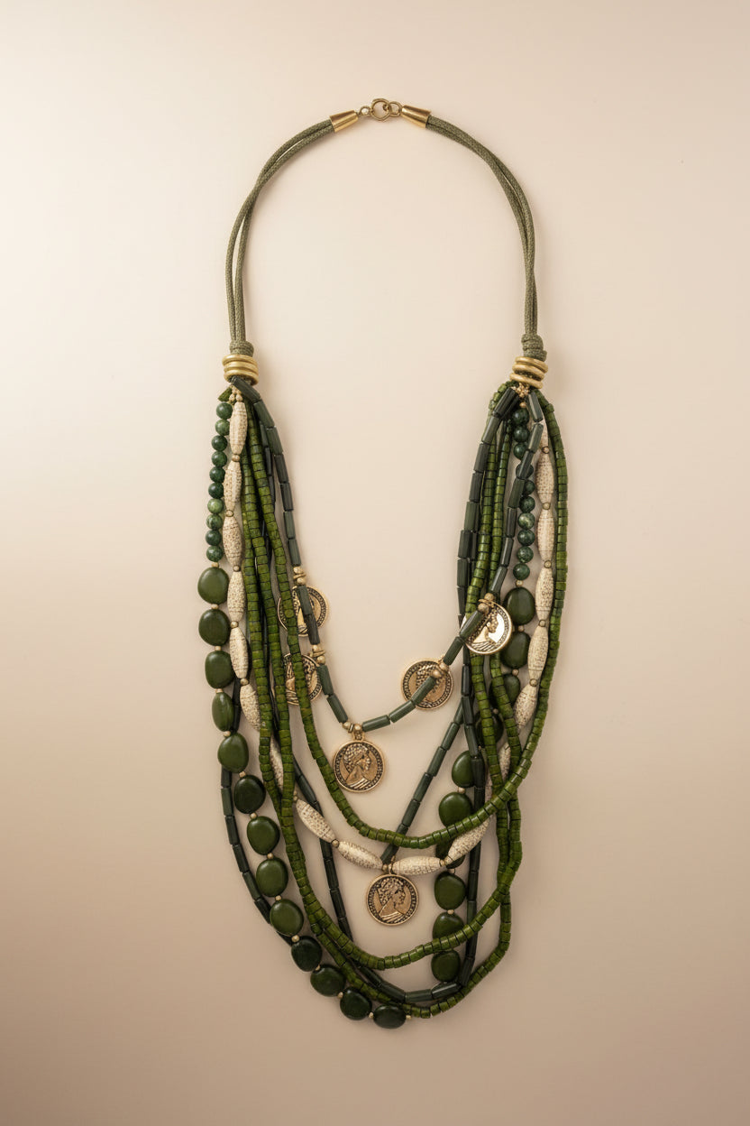 Bo-Ho Bead Necklace Collection