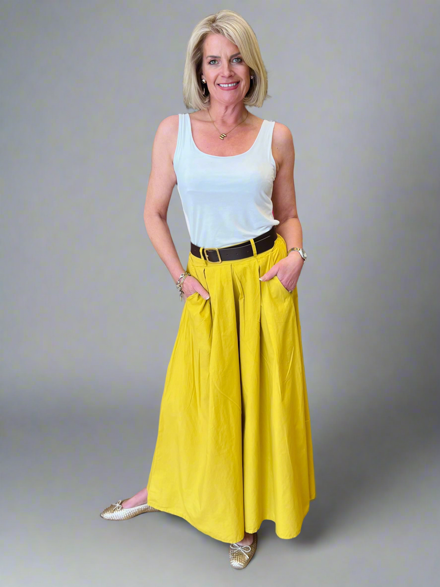 Poplin -  Super Wide Leg Culottes