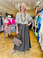 Poplin -  Super Wide Leg Culottes