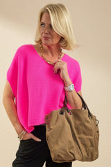 Sleeveless Boxy Knit